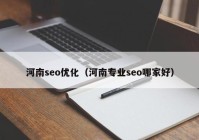 河南seo优化（河南专业seo哪家好）