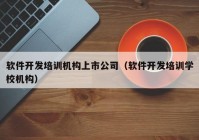 软件开发培训机构上市公司（软件开发培训学校机构）